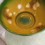 Tabletops Gallery La Province Hand Painted  Fruit Bowl die.20 cm. hight 10.5 cm. no stampe. Image 2