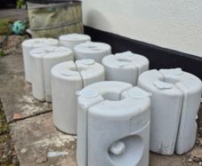 Gazebo and umbrella weights