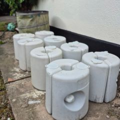 Gazebo and umbrella weights