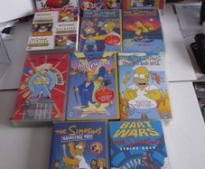 Simpsons Bundle DVD's/VHS's