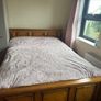 wooden king size bed Image 3