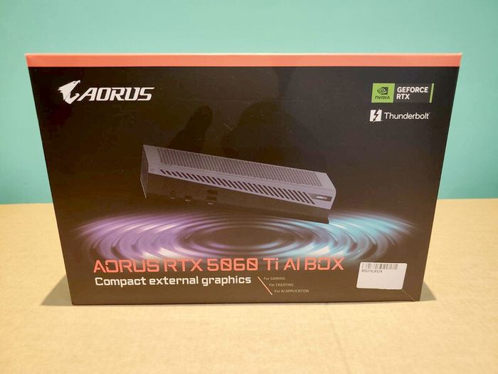 Gigabyte Aorus Rtx 5060 Ti Ai Box - 16gb Gddr7