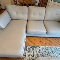 DFS 4 Seater L shaped couch