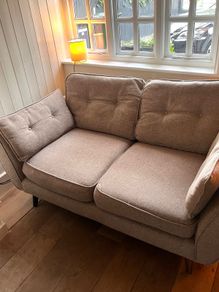 Two seater French Connection Zinc Sofa