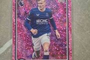 Jarrad Branthwaite Topps Premier League 2026/27 Pink Sparkle Parallel Everton #120  (numbered  card)