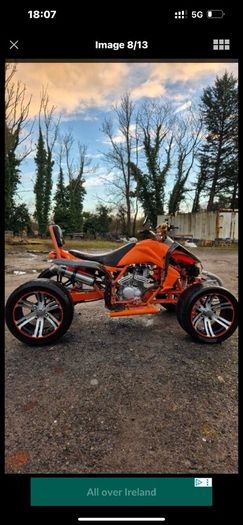 Street fighter quad bike 2018