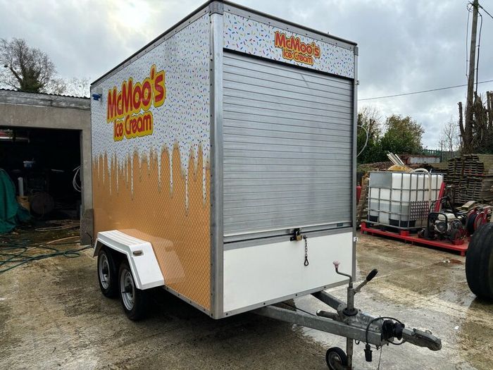 Catering Trailer 10x5ft Slush + IceCream Machines