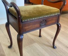 Antique Piano Stool