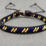 Men's Leather & Metal Alloy Bracelet - great gift + other designs available Image 7