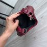 Shoulder Bag purse burgundy red Image 4