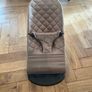 Babybjorn Bouncer Bliss Woven Classic Quilted in Sand Colour Image 4