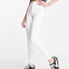 Topshop white Joni jeans