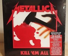 Metallica Kill Em All Remastered CD Album