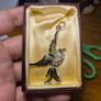 Vintage Bird in Flight Pendant Image 3