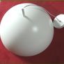 Industrial Oversized Large Metal White Dome Pendant Light Fitting Image 3