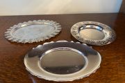 Trio of Vintage EPNS Trays
