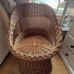 Vintage wicker chair