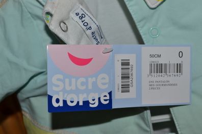 Newborn Baby 50 cm outfit French Designer Sucre d'Orge