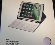IPAD AIR 11 2024 AIR 4/5 Keyboard Case Light Purple