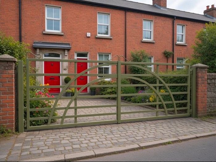 Rot iron gates