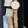 Brand New Daniel Wellington Petite 5-Link Evergold 28mm White Dial Gold Plated Steel Bracelet Watch. Image 8