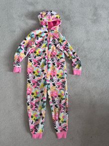Very Good Condition Thick Soft Fleece Kids Onesie 8-9yrs