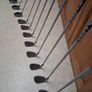 Ladies Golf Clubs.  Complete Matching Set Of Nickent Ladies Right Handed Golf Clubs in Very Good+ Condition. Image 5