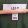Marks & Spencer Green Coat Size Uk 16 Image 10