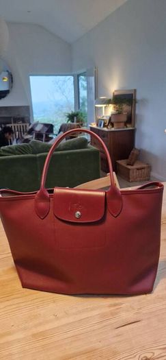 LONGCHAMP  Longchamp Le Pliage City Tote Bag L Plum