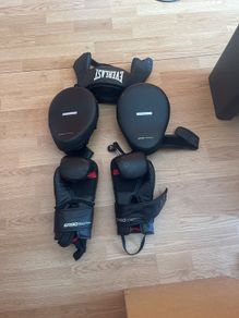 boxing bag and equipment