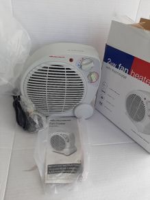 New heater 2kw fan with thermostat