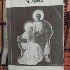 Rare. History of St. Monica, MGR. Bougaud,, Augustine Publishing Co.1983