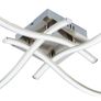 Aluminum LED Ceiling Lamp Ring Light Chandelier Lights Fixture Living Bedroom Image 8