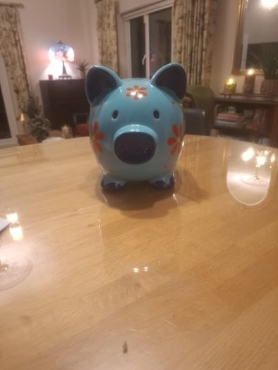 Large Ceramic Piggy Bank