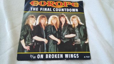 Europe Final Countdown 7" Vinyl 1986