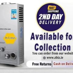 Tankless 16L LPG Gas Propane Hot Water Heater:Available for collection