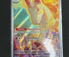 2025 Pokemon Dri En-destined Rivals 189 Rapidash Illustration Rare