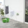 IKEA FROST Clothes Airer / Drying Rack - White, In/Outdoor, Folds Flat Image 2