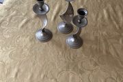Candle Sticks Pewter
