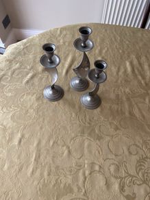 Candle Sticks Pewter