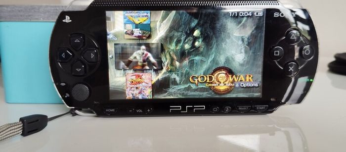 Psp Modded 1004 64gb 2 Original Sony Batteries Original charger