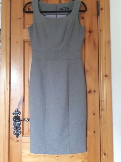 Grey fitted dress