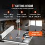 Band Saw with Stand Benchtop Bandsaw 24.5 cm 370W Two-Speed Adjustable Image 3