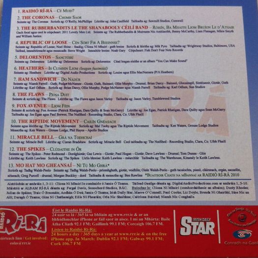 Ri Ra CD Gaeilge Irish Music