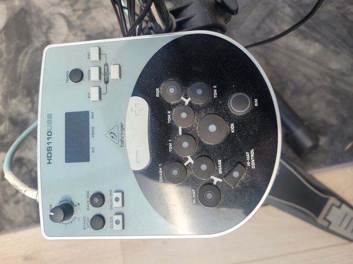 Electronic Drum Kit + Amp + Stool