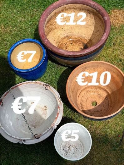 ceramic plant pot(s)