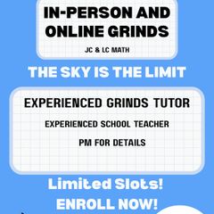 Math Grinds Available