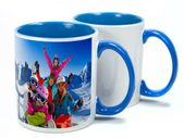 Personalised Photo Two Tone  Mugs