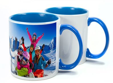 Personalised Photo Two Tone  Mugs