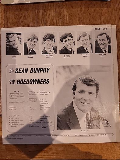 Sean Dunphy And The Hoedowners Best Of Vinyl LP